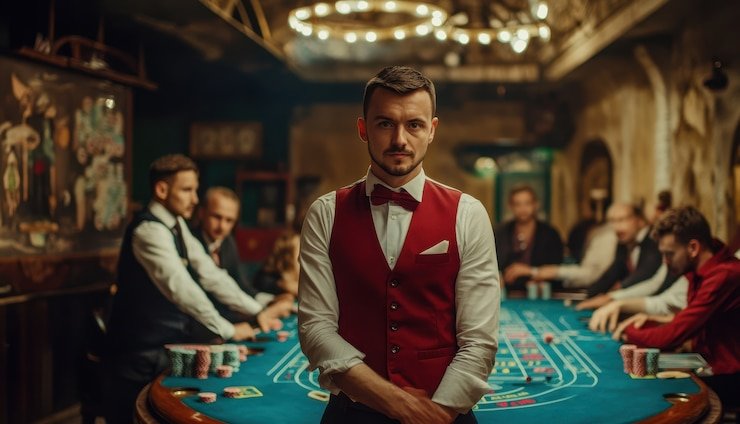 Antarmuka live casino royalhoki777 yang menarik dan penuh fitur interaktif